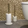 Toiletborstelhouder Tratine Zand/Brons