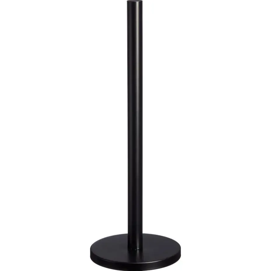 Toiletrolhouder Metaal Zwart 43x15x15 cm