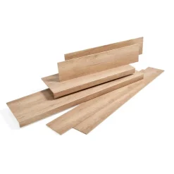 Traptrede Callery Naturel Eiken 90 cm