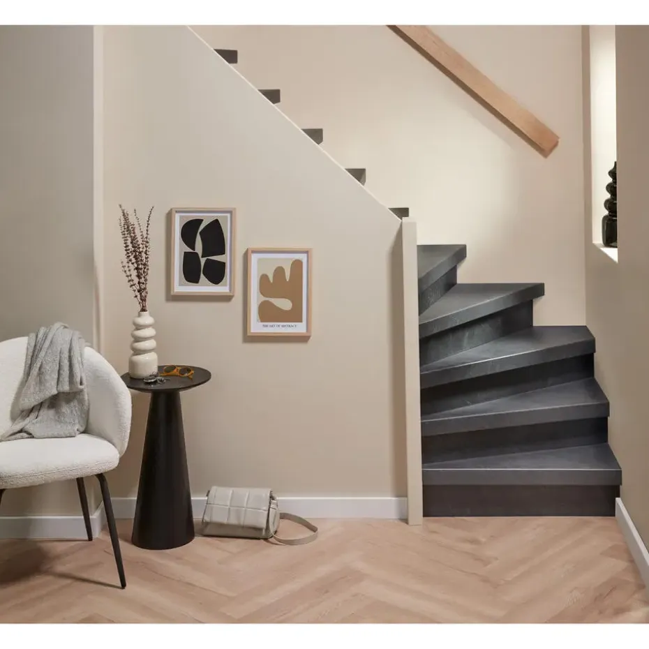 Traptrede Concrete Antraciet 90 cm