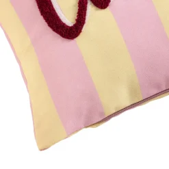 Tuinkussen Ciao Bella Roze/Geel
