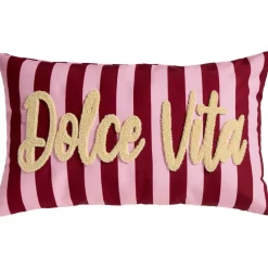 Tuinkussen Dolce Vita Bordeaux/Roze