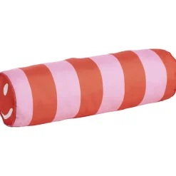 Tuinkussen/ Rolkussen Smiley Rood/Roze