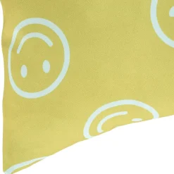 Tuinkussen Smileys Geel