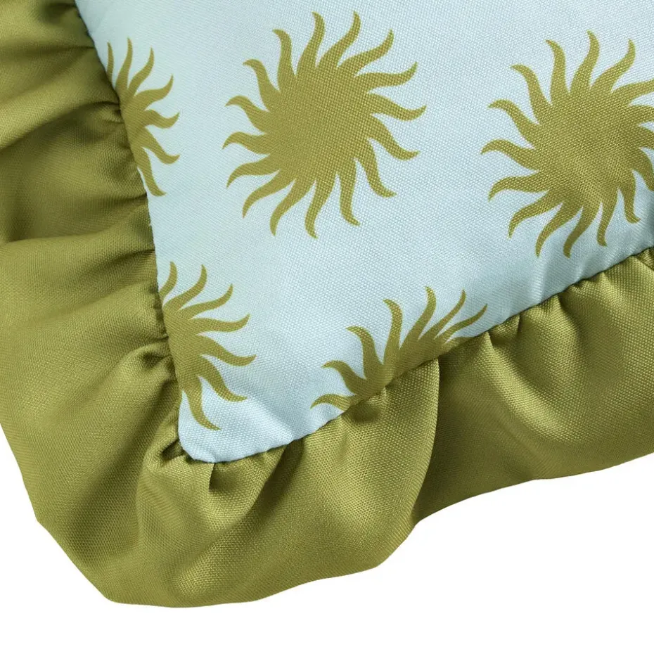 Tuinkussen Sun Groen/Blauw