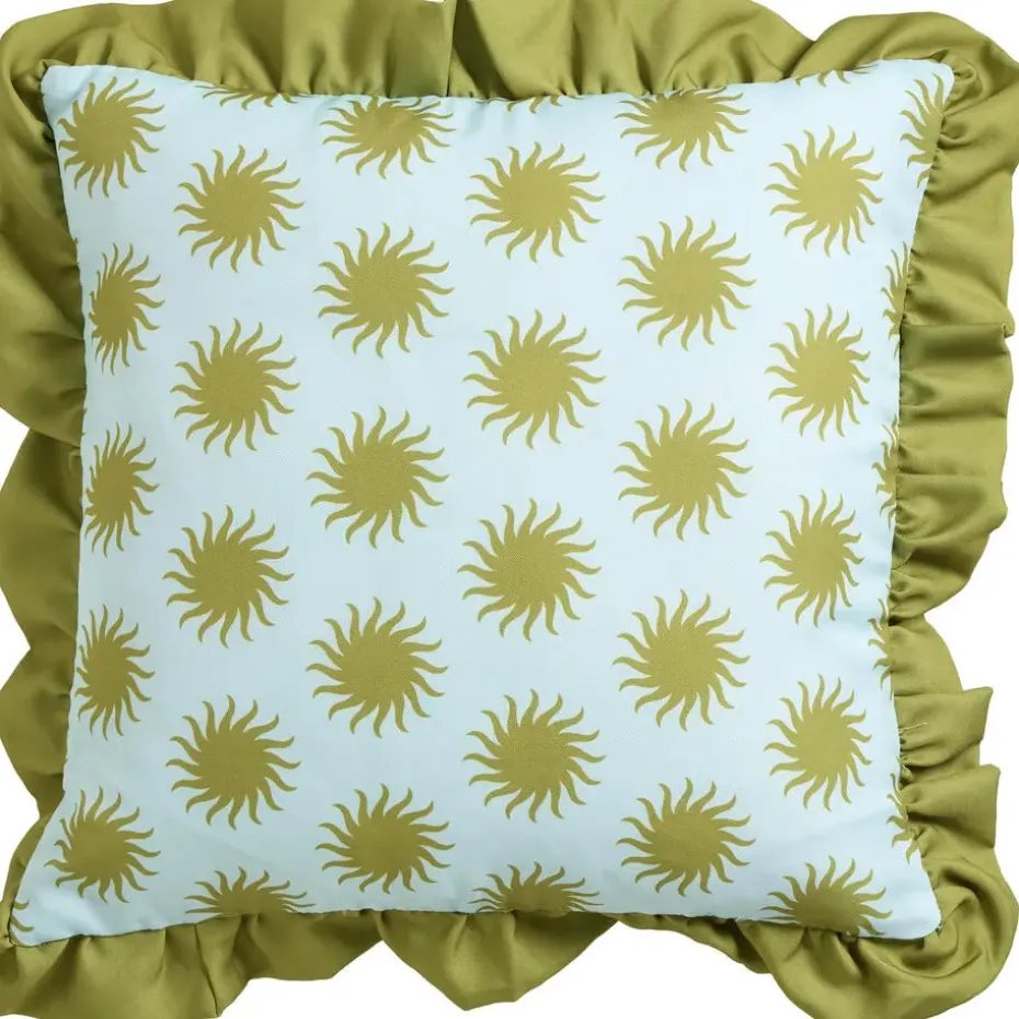 Tuinkussen Sun Groen/Blauw