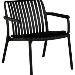 Tuinstoelkussen Latina Fauteuil Zwart