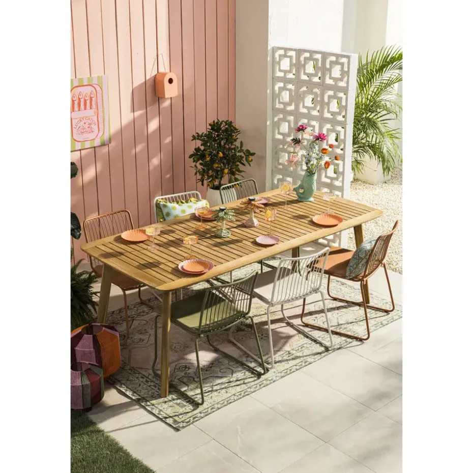 Tuintafel Fabro Naturel - 215 cm