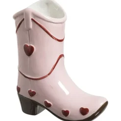Vaas Cowboylaars Roze