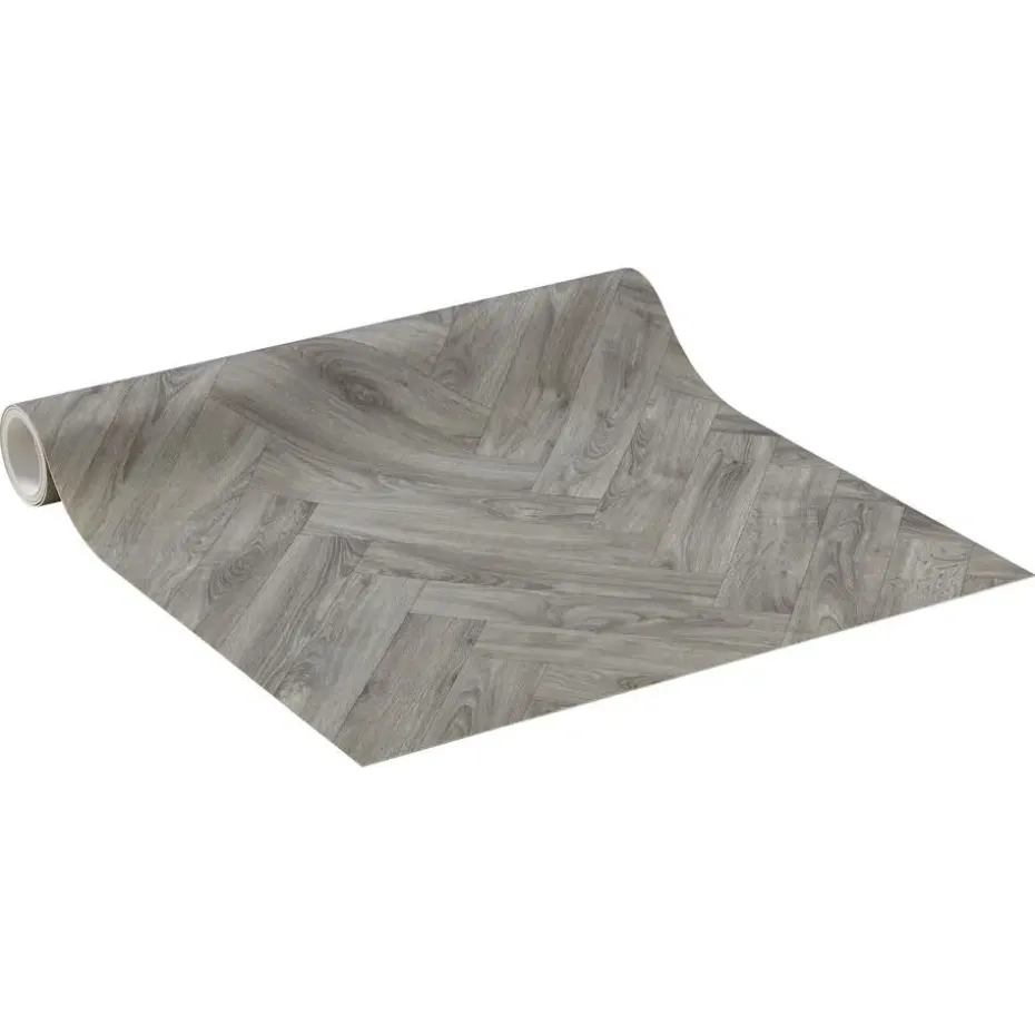 Vinyl Woodward Taupe Eiken Visgraat