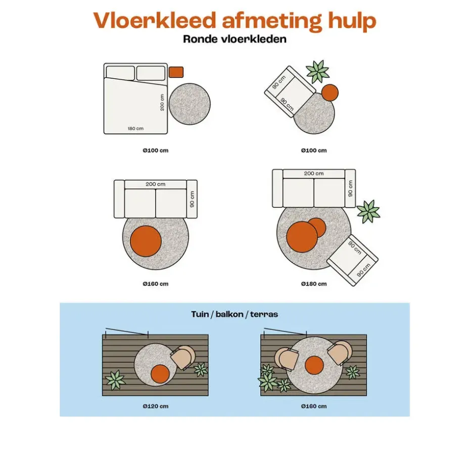 Vloerkleed Atlin Taupe