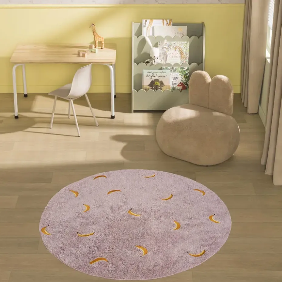 Vloerkleed Banana Lila