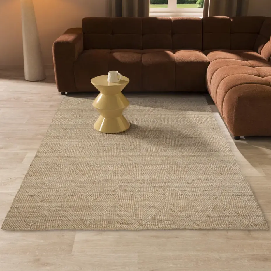 Vloerkleed Beldon Bruin 190x280 cm