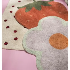 Vloerkleed Bloem Multicolor