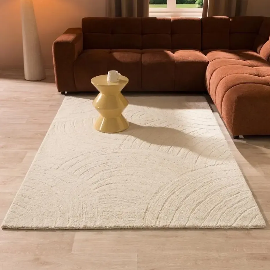 Vloerkleed Kalgan Zand 190x280 cm
