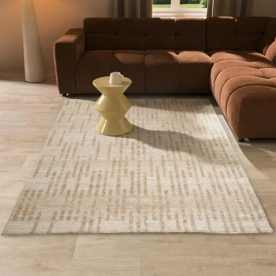 Vloerkleed Sandy Zand 190x280 cm
