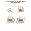 Vloerkleed Smiley Lila