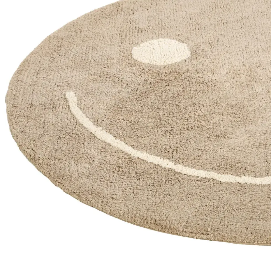 Vloerkleed Smiley Naturel 100 cm
