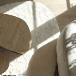 Vloerkleed Stone Off-White 160x230 cm