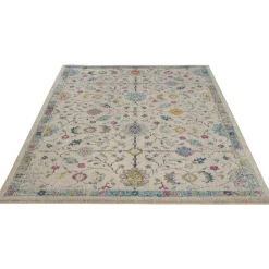 Vloerkleed Tereza Bloem Grijs 200x300 cm