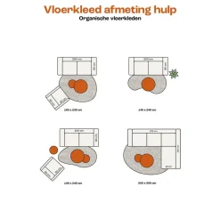 Vloerkleed Wallace Zand