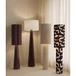 Vloerlamp Pandia Bruin