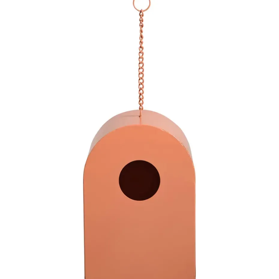 Vogelhuisje Biol Koraalrood