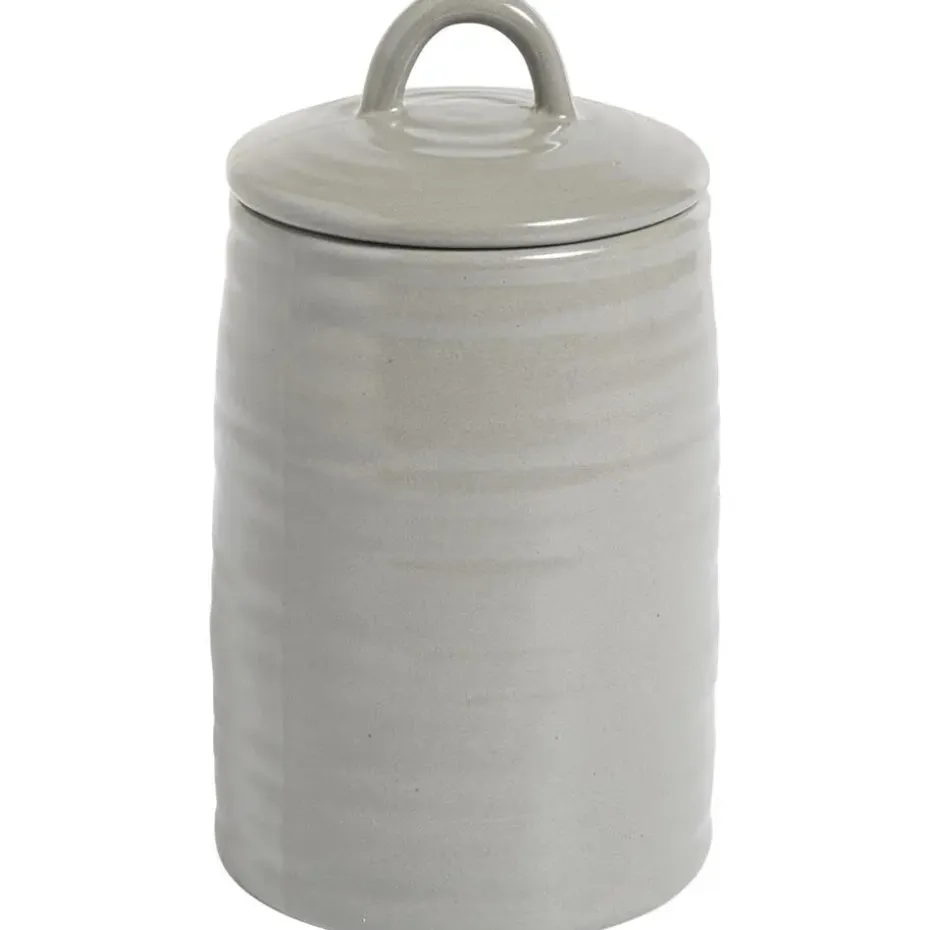 Voorraadpot Aardewerk Grijs
