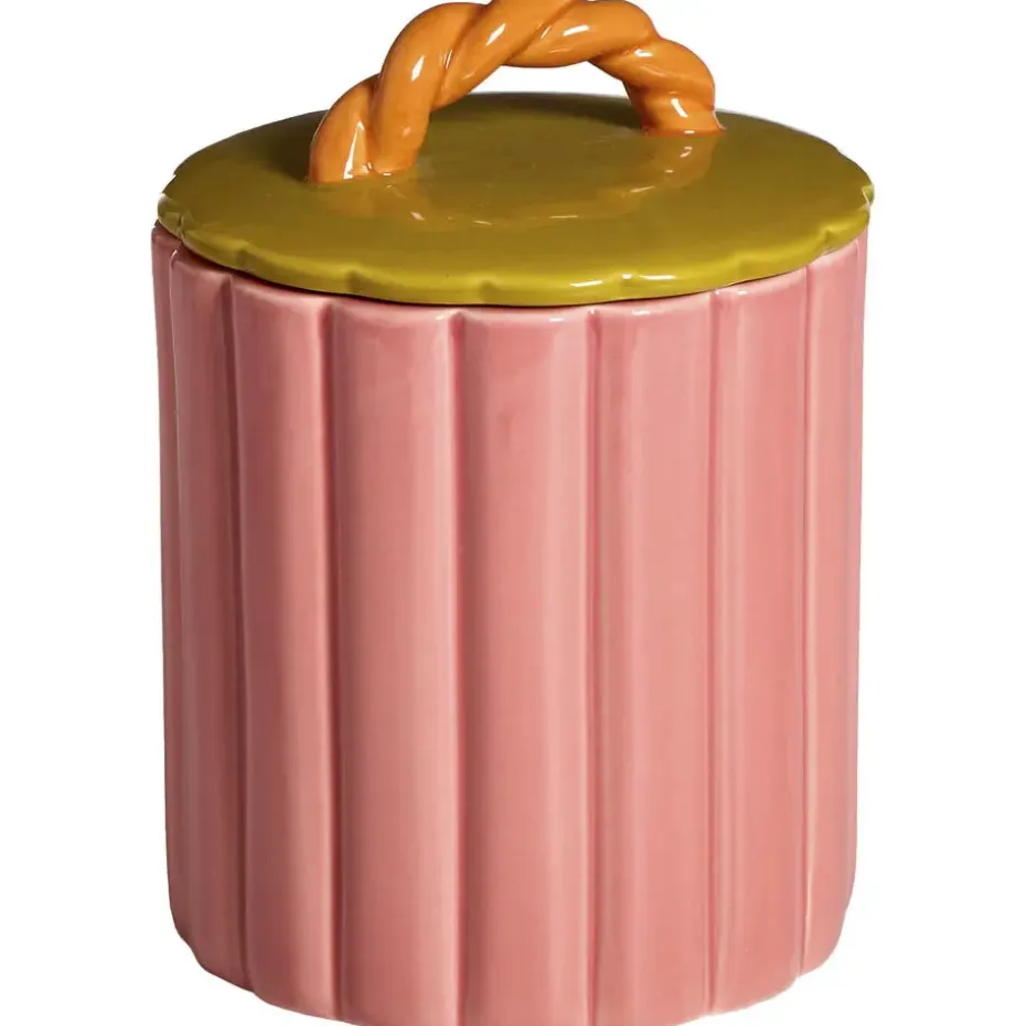 Voorraadpot Dolly Donkerroze