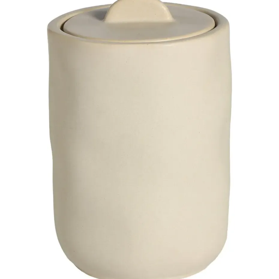 Voorraadpot Organisch Ecru - 750 ml 15 cm