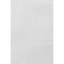 Wanddecoratie Art Wit