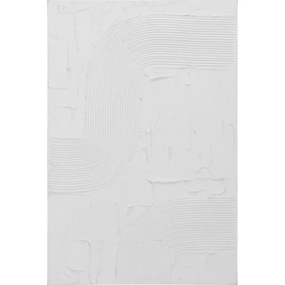 Wanddecoratie Art Wit