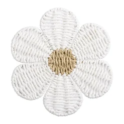 Wanddecoratie Flower Wit