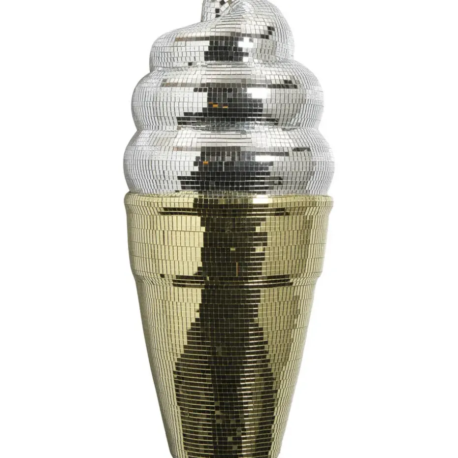 Wanddecoratie IJs Disco Goud/Zilver