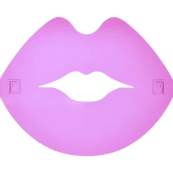 Wanddecoratie Lips Acryl Roze