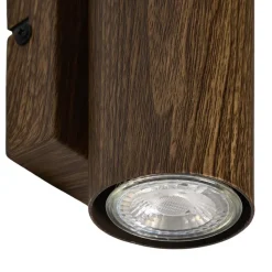 Wandlamp Melia Walnoot