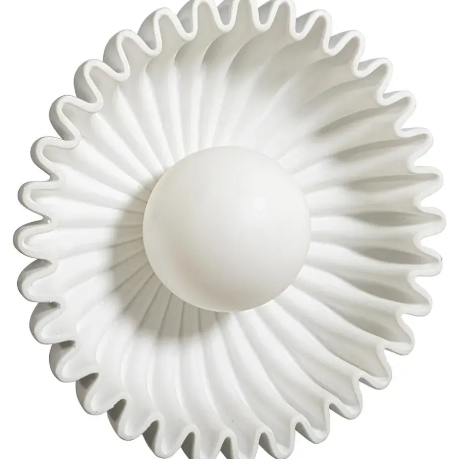 Wandlamp Wave Wit