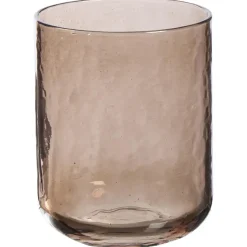 Waterglas Hammered Bruin 370ml