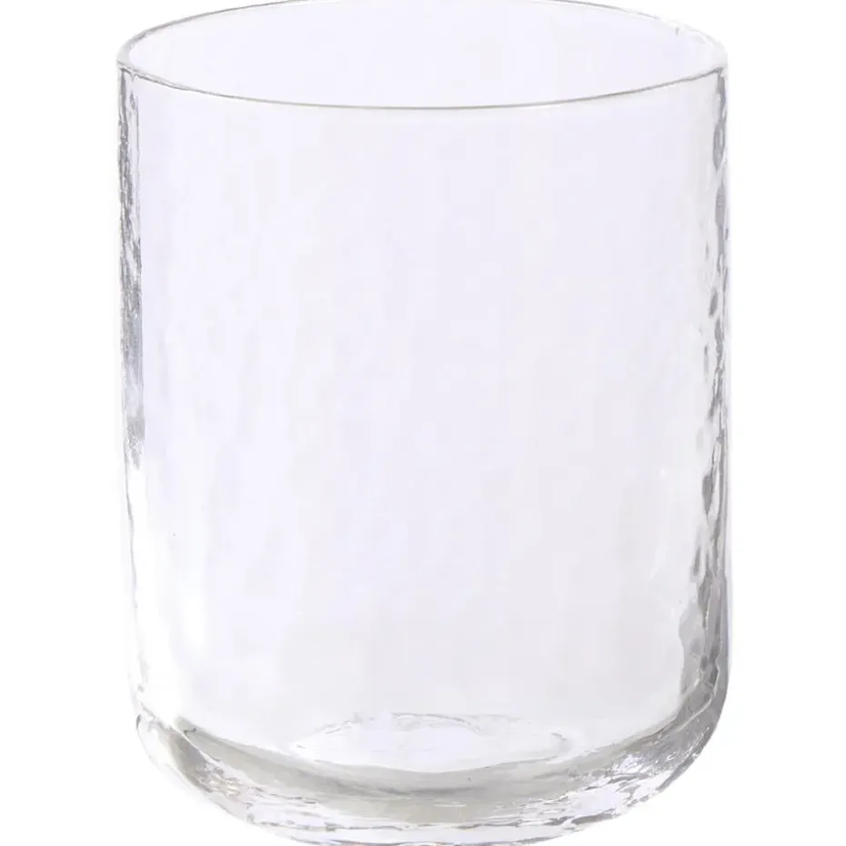 Waterglas Hammered Transparant 370ml