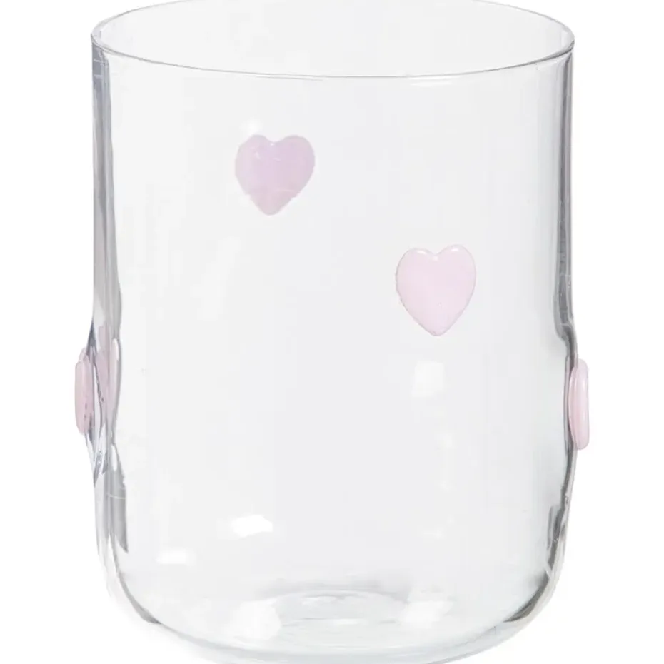 Waterglas Hartjes 3D - 350 ml