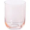 Waterglas Swirl Roze
