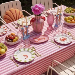 Waterglas Swirl Roze