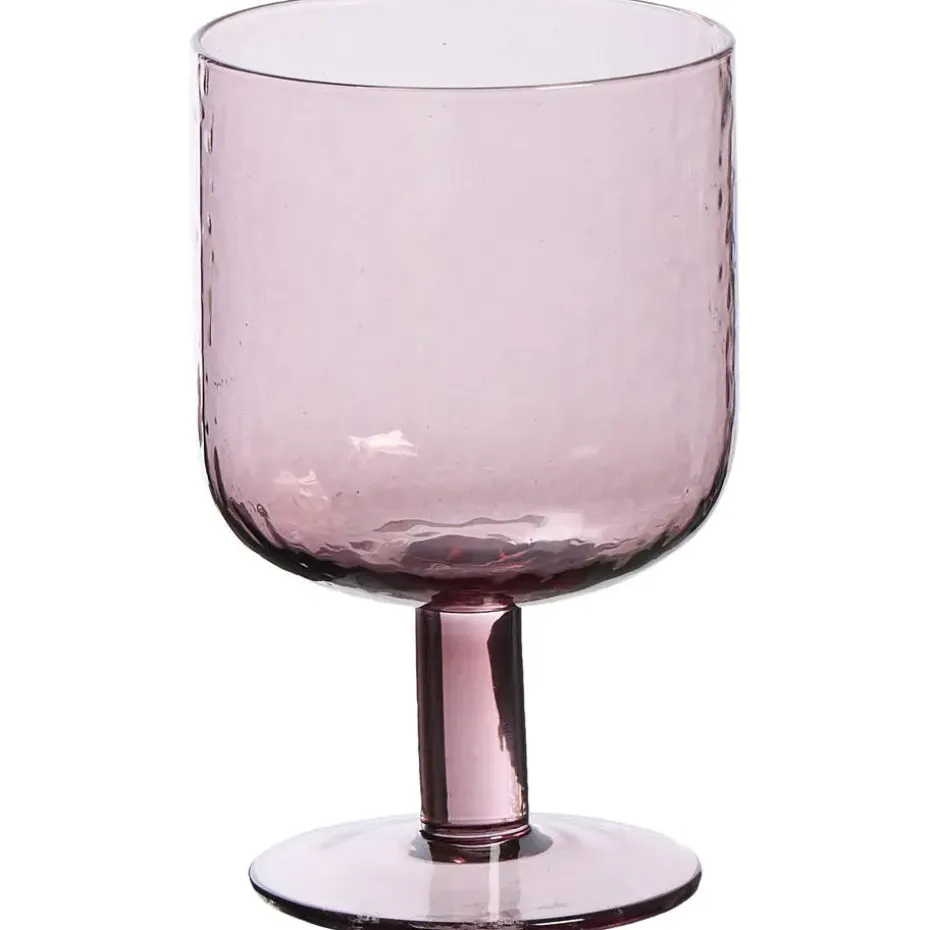 Wijnglas Hammered Paars 290ml