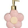 Zeeppomp Bloem Roze/Geel